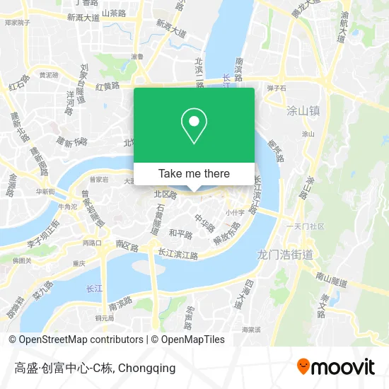 高盛·创富中心-C栋 map