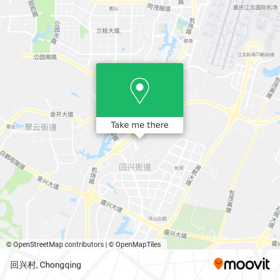 回兴村 map