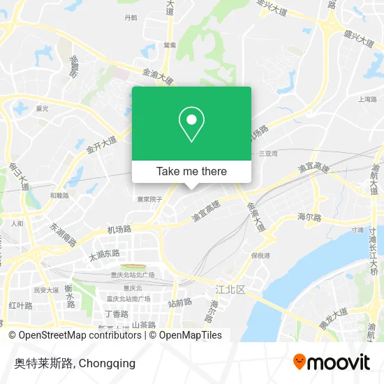 奥特莱斯路 map