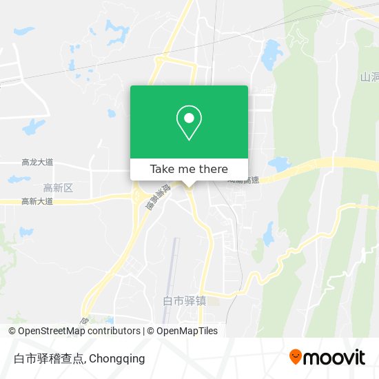 白市驿稽查点 map