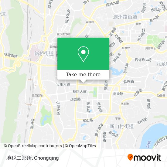 地税二郎所 map