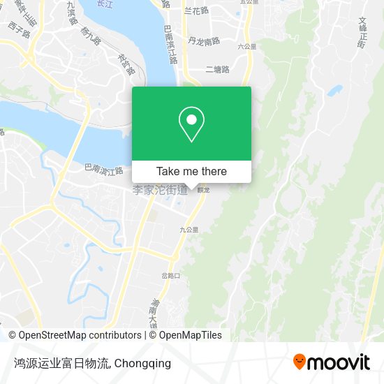 鸿源运业富日物流 map