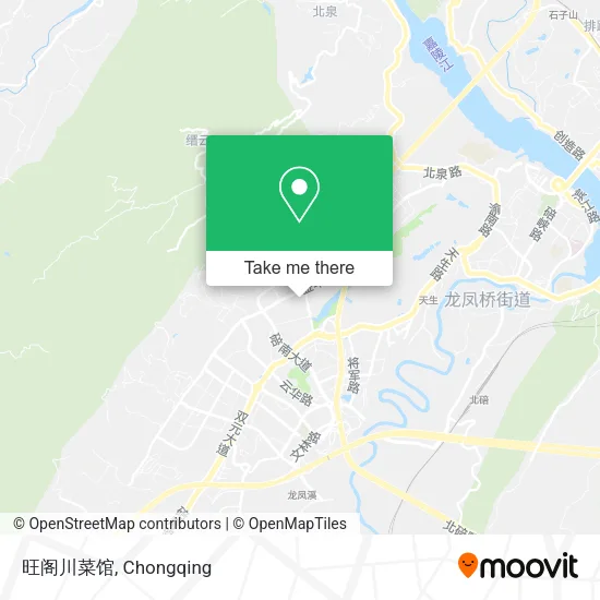 旺阁川菜馆 map