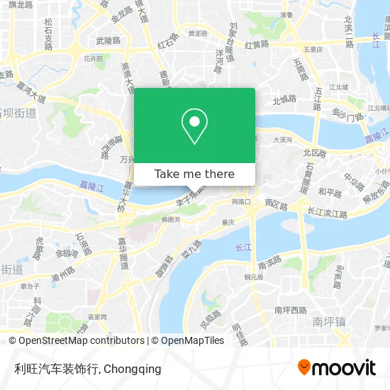 利旺汽车装饰行 map