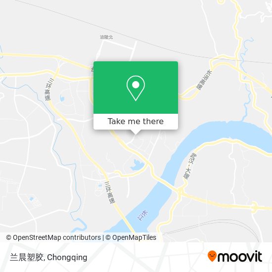 兰晨塑胶 map