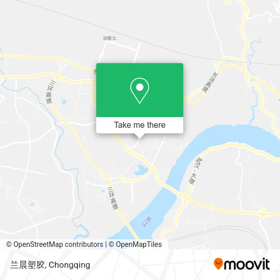 兰晨塑胶 map