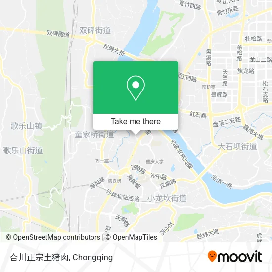 合川正宗土猪肉 map