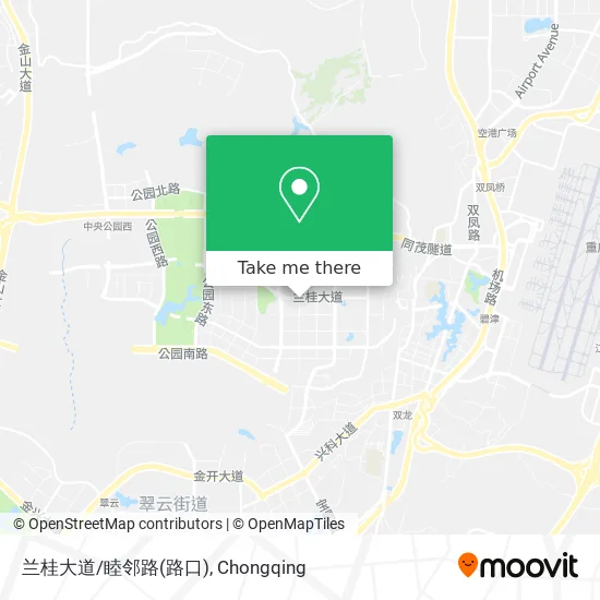 兰桂大道/睦邻路(路口) map