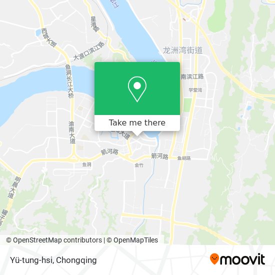 Yü-tung-hsi map