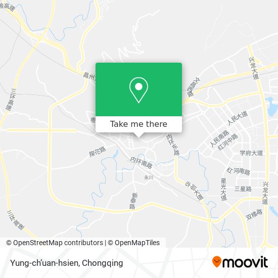 Yung-ch’uan-hsien map
