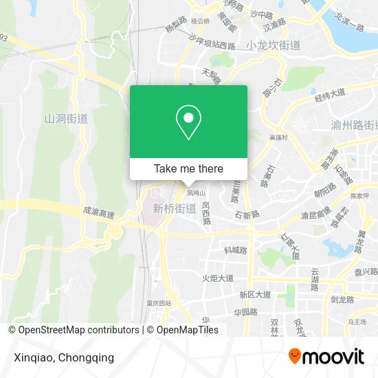 Xinqiao map