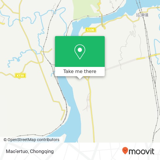 Mao’ertuo map