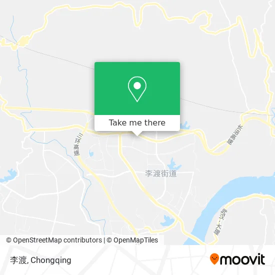 李渡 map