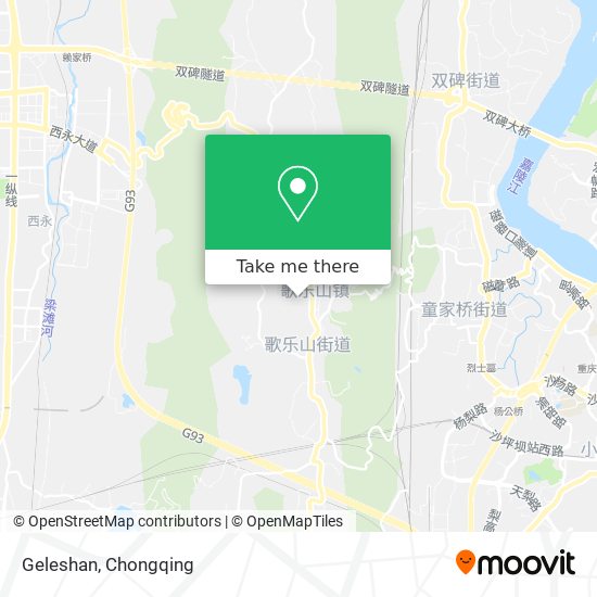 Geleshan map