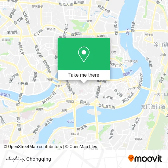 چونگچنگ map