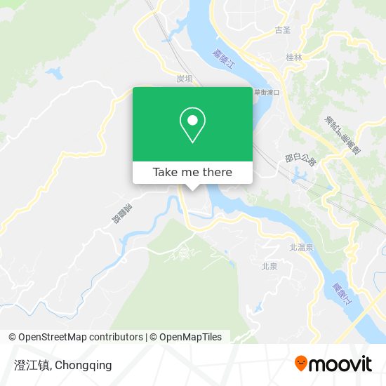 澄江镇 map