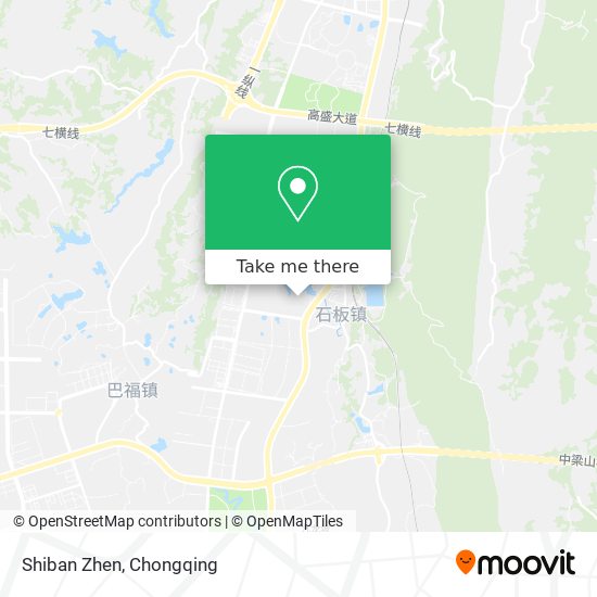 Shiban Zhen map