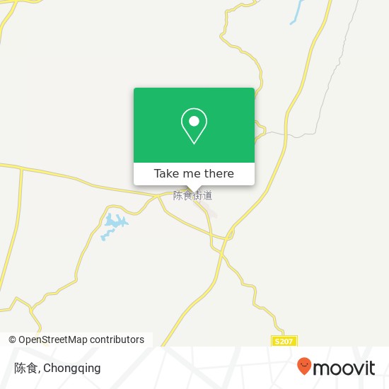 陈食 map