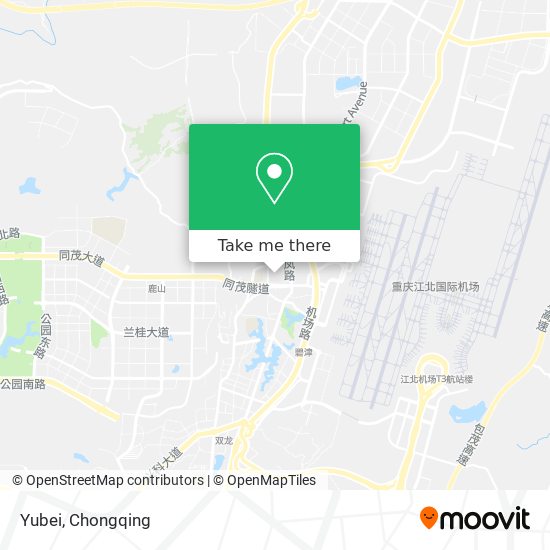 Yubei map