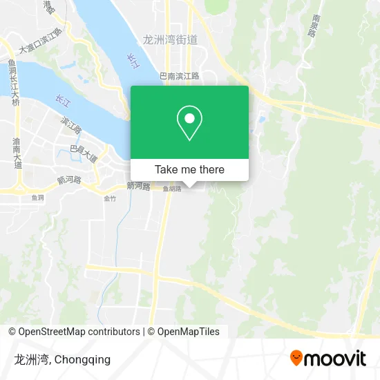 龙洲湾 map