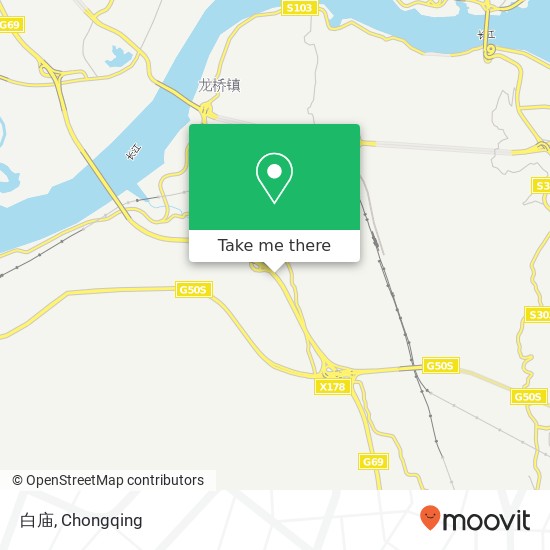 白庙 map