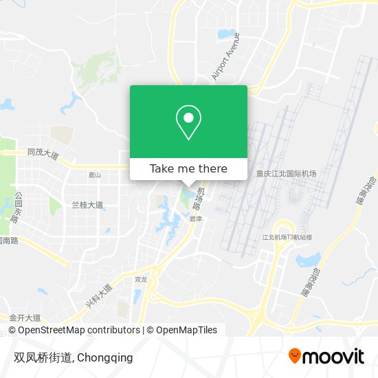 双凤桥街道 map