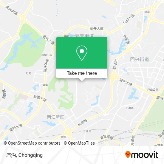 庙沟 map