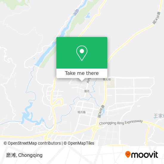 磨滩 map