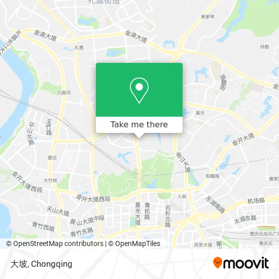 大坡 map
