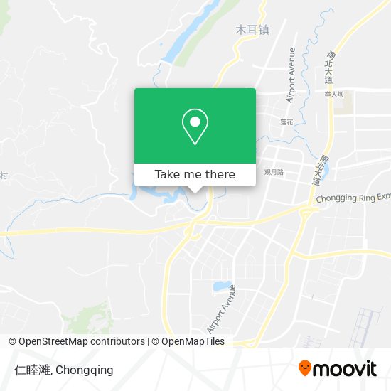 仁睦滩 map