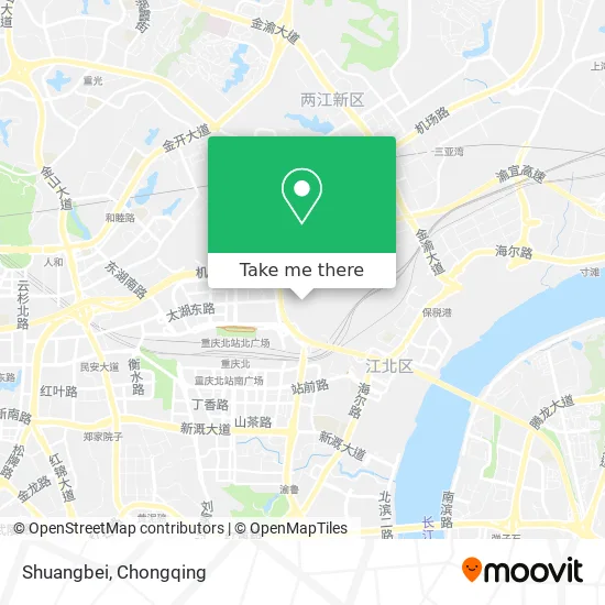 Shuangbei map