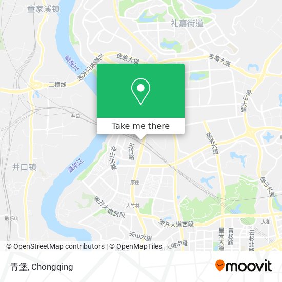 青堡 map
