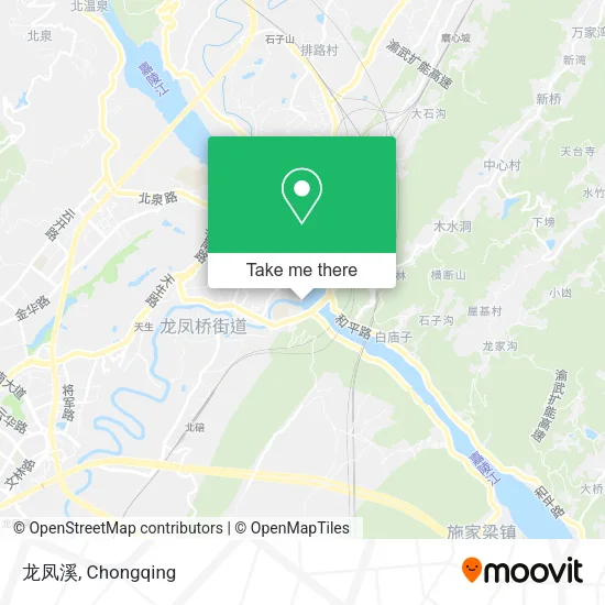 龙凤溪 map