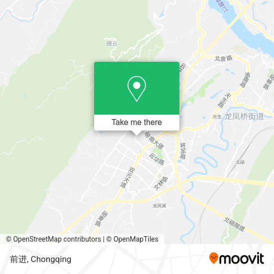 前进 map