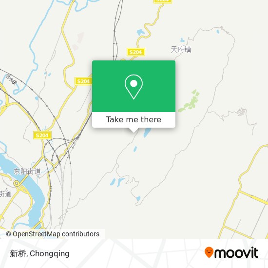 新桥 map