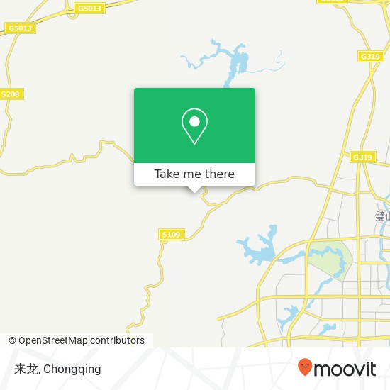 来龙 map