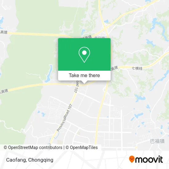Caofang map