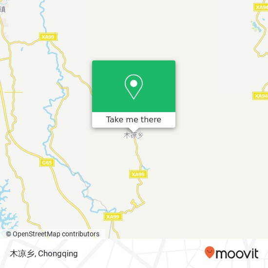 木凉乡 map