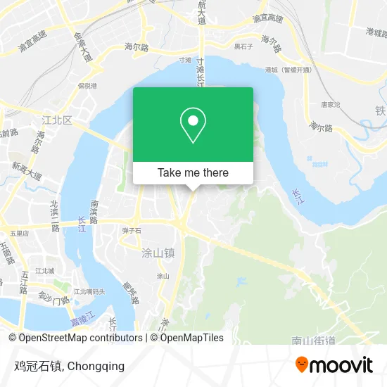 鸡冠石镇 map