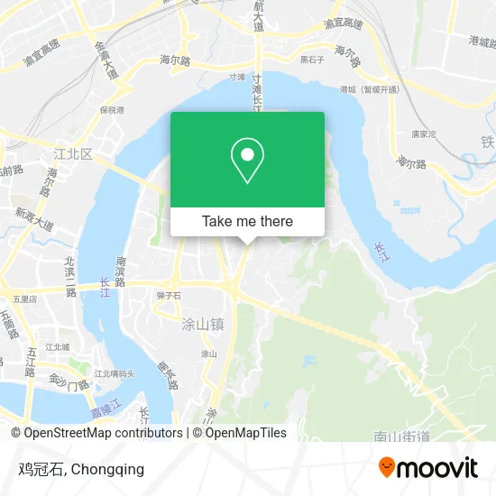 鸡冠石 map