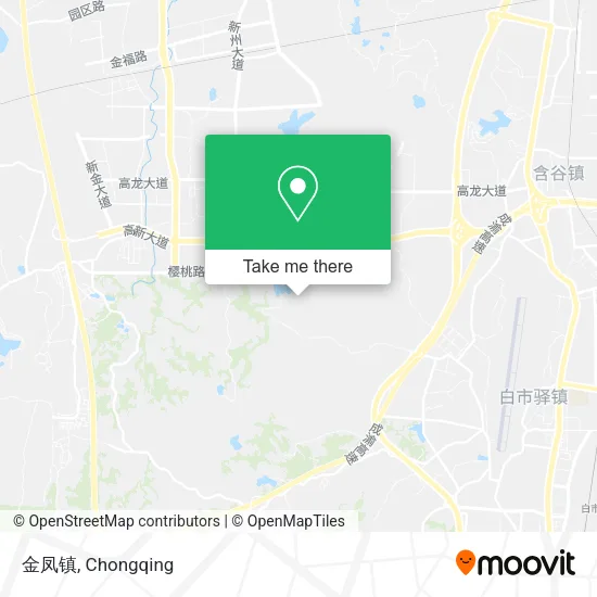 金凤镇 map