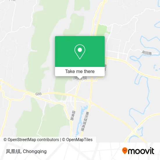 凤凰镇 map