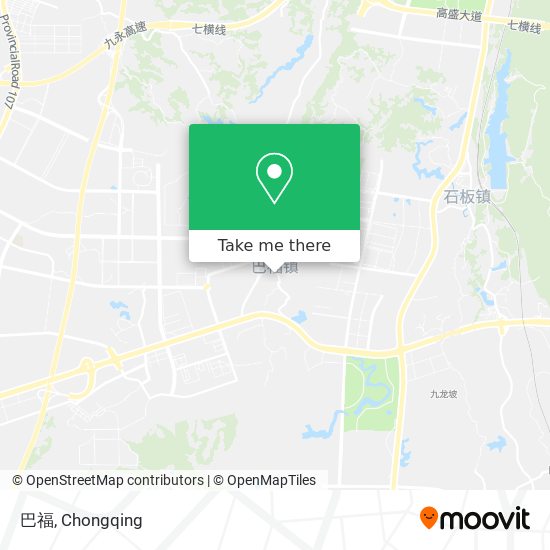 巴福 map