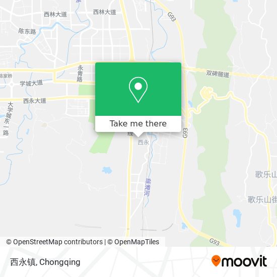 西永镇 map
