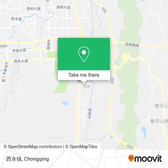 西永镇 map