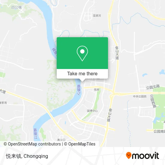 悦来镇 map