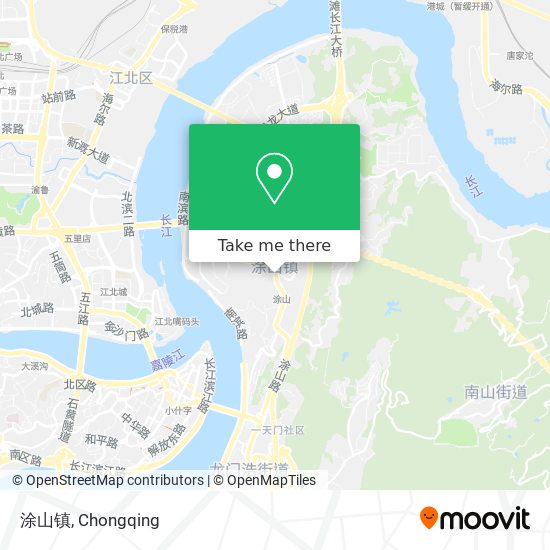 涂山镇 map