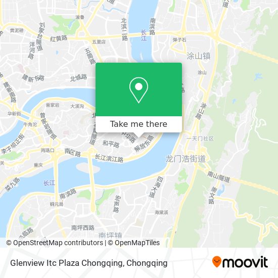 Glenview Itc Plaza Chongqing map