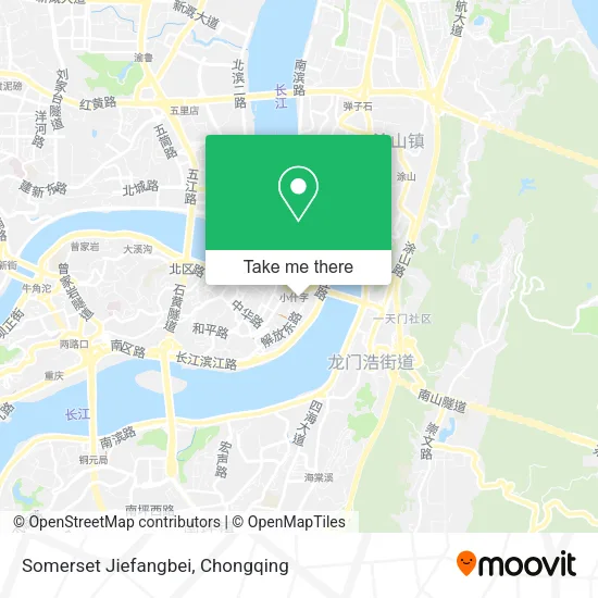 Somerset Jiefangbei map