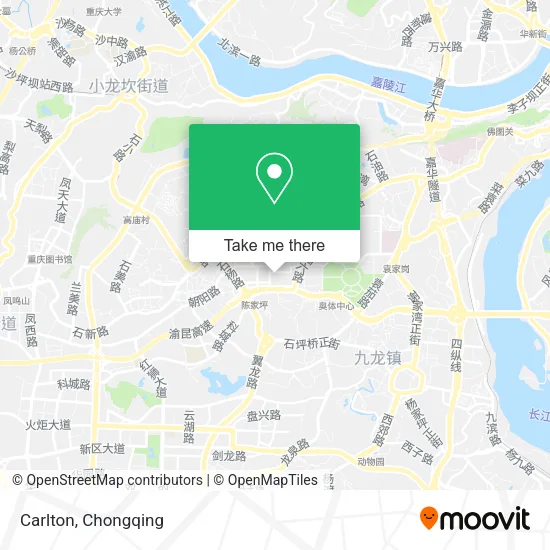 Carlton map